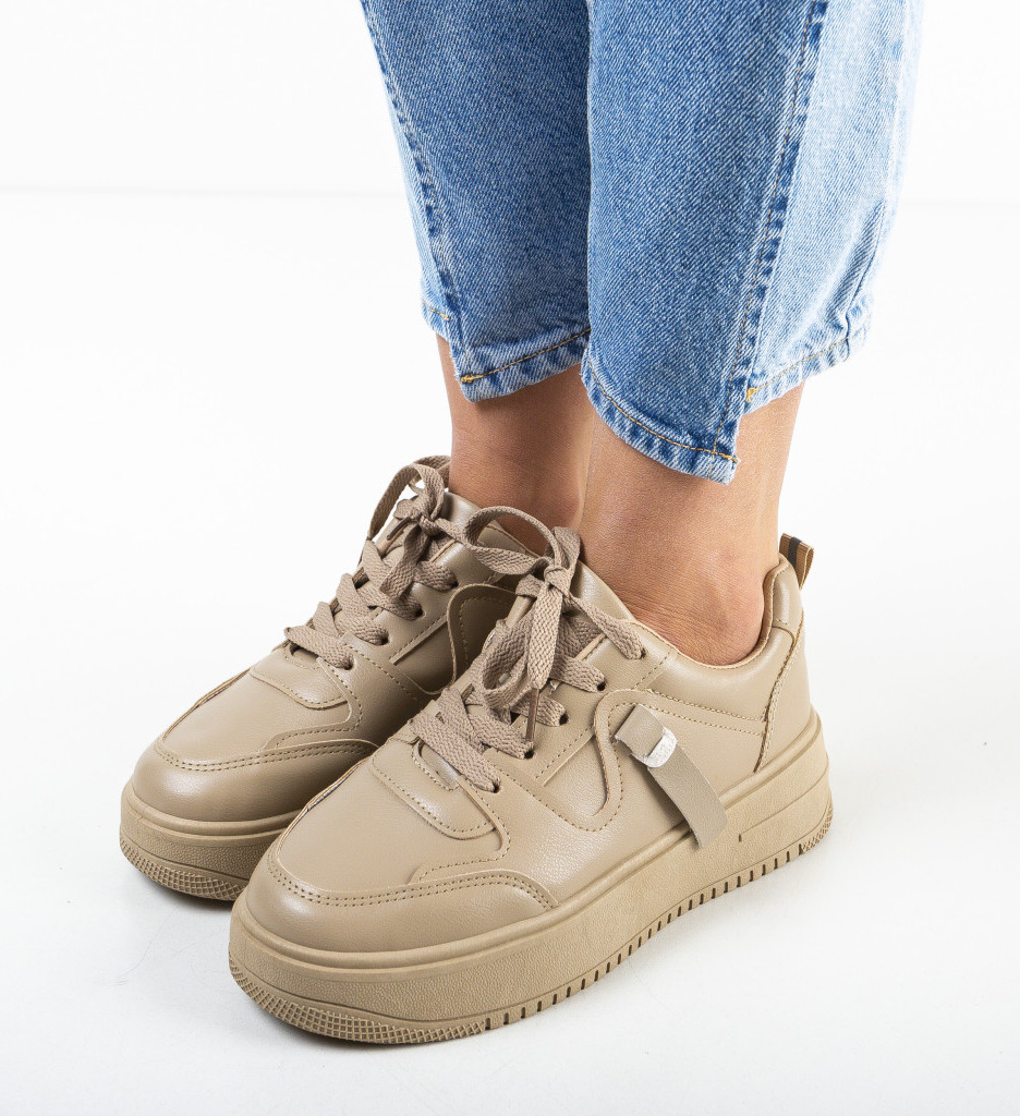 Pantofi Sport Fisire Khaki | Confort și Stil - imagine 2