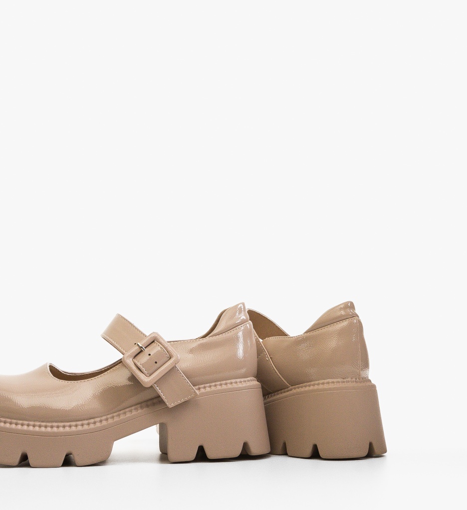 Pantofi Casual Dama Nude - Confort și Stil - imagine 6