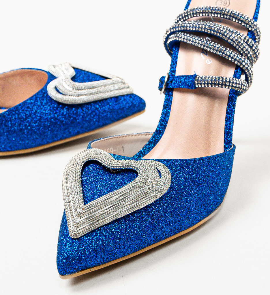 Pantofi Jeuness Albaștri - Eleganță și Stil - imagine 6