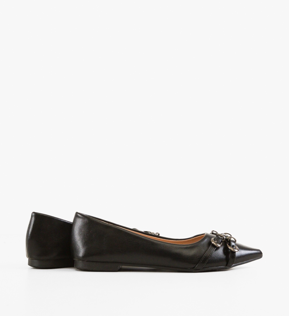 Balerini Dama Fergus Negri - Confort și Stil Casual - imagine 3