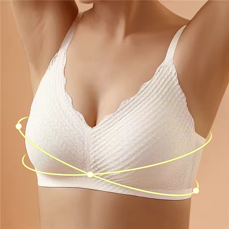 Bustiera Picadili ST044 Crem cu Burete - imagine 3