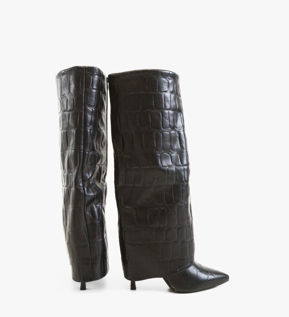 Cizme Dama Zanyr Negre - Elegante si Comode - imagine 2