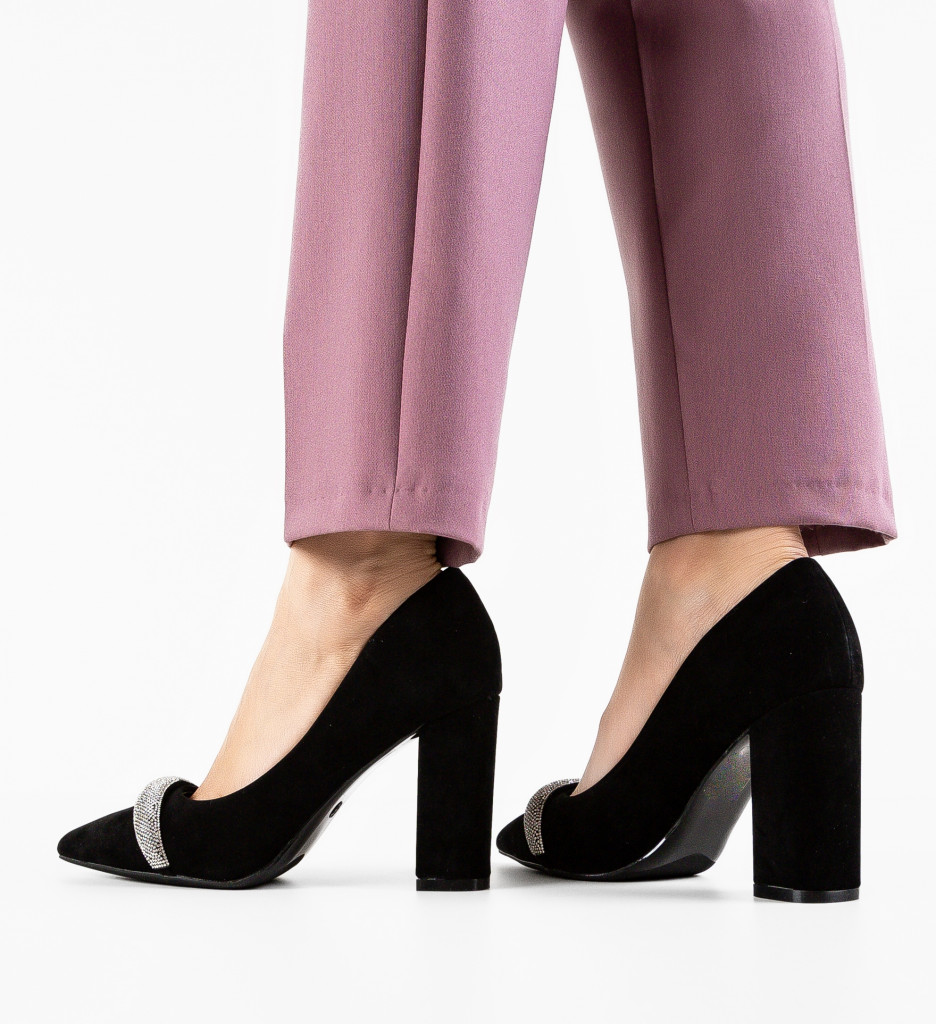 Pantofi dama Potte Negri - Eleganță și Confort - imagine 3
