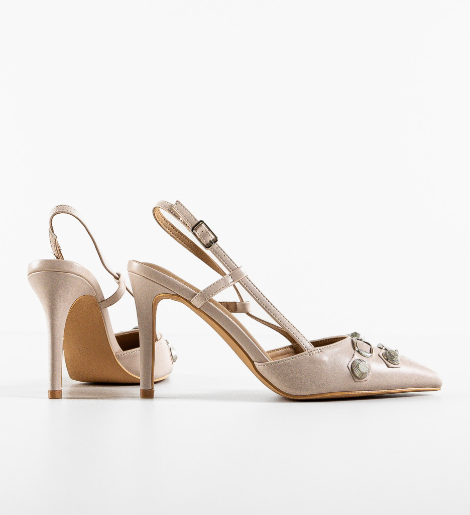 Pantofi Angu Bej | Eleganță și Stil - imagine 7