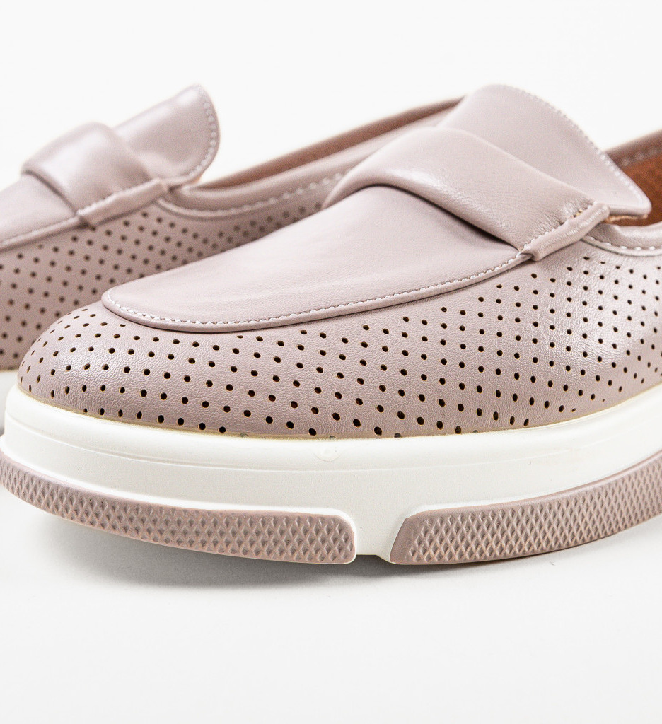 Pantofi Casual Gerta Gri | Stil Confortabil - imagine 6