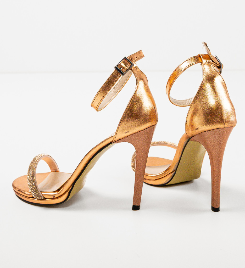 Sandale Retyna Bronz | Eleganță și Stil - imagine 7