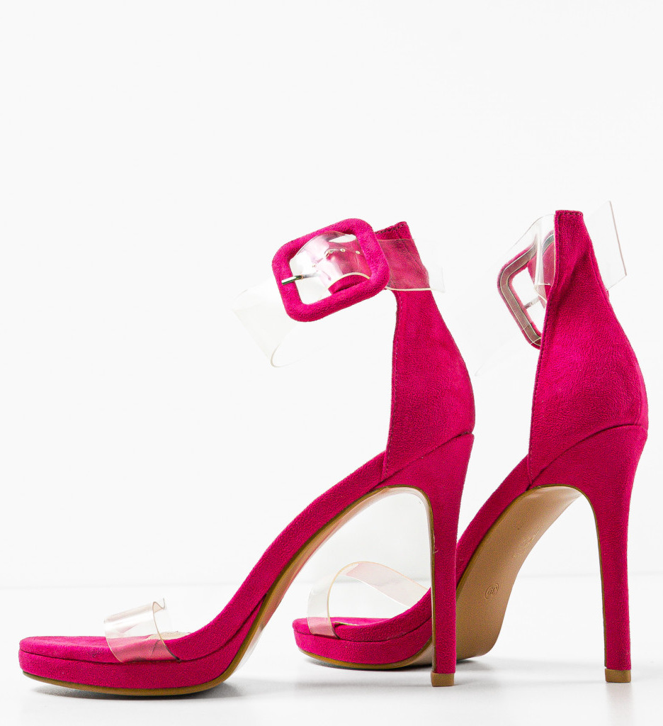 Sandale Akselsen Fuchsia - Eleganță și Stil - imagine 5