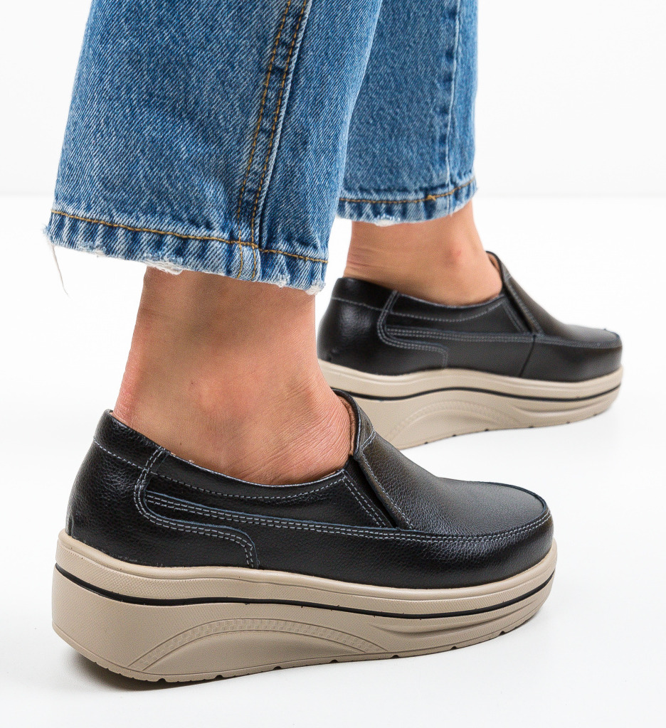Pantofi Casual Rankin Negri | Stil și Confort - imagine 5