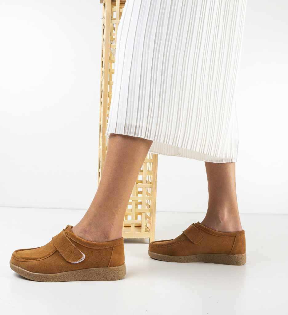 Pantofi Casual Camel | Confort și Stil Zilnic - imagine 2