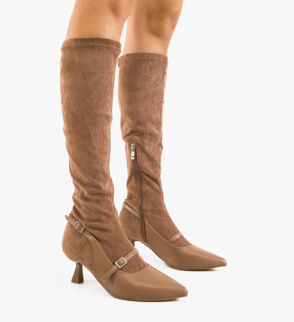 Cizme Dama Kirsten Khaki - Stil și Confort