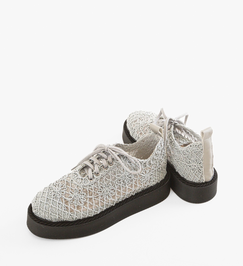 Pantofi Casual Ystory Gri - Confort și Stil - imagine 5