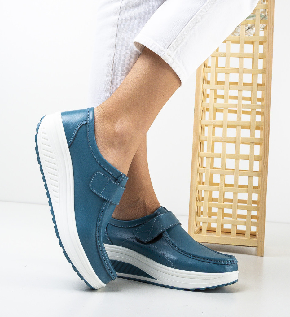 Pantofi Casual Marko Bleu - Confort & Stil - imagine 2