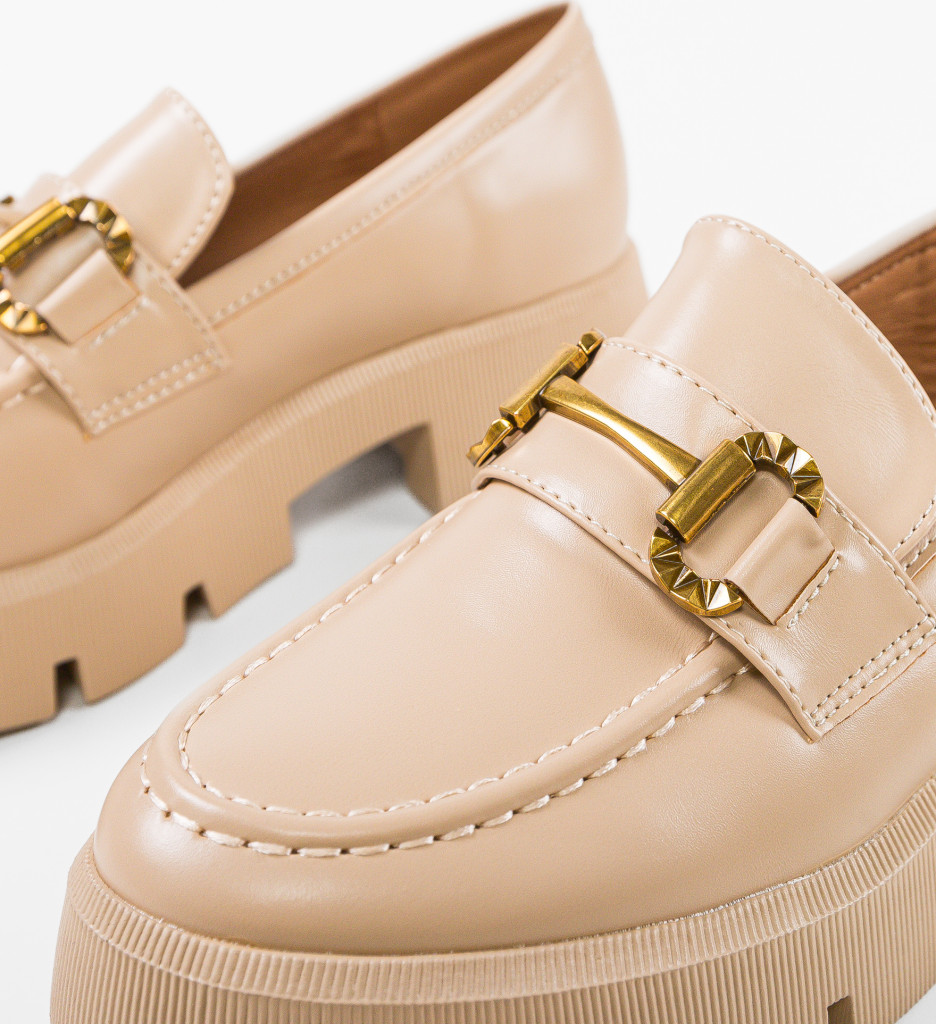 Pantofi Casual Spencer Bej - Eleganță Relaxată - imagine 10