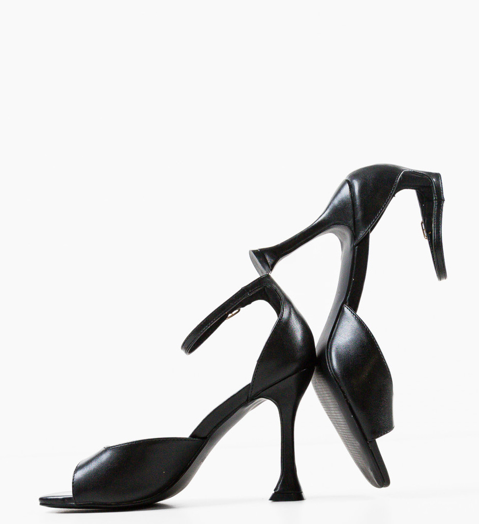 Sandale Toc Honeyman Negre - Eleganță și Stil - imagine 7