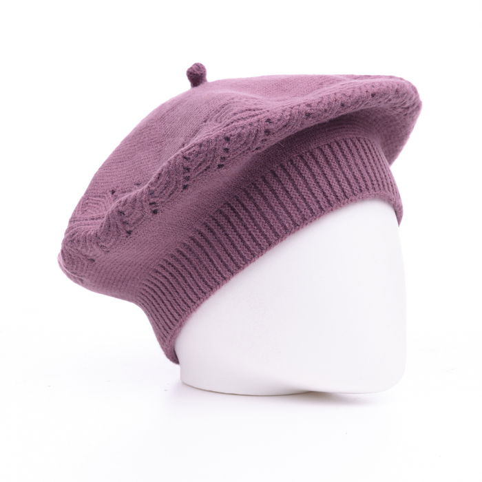 Bereta Mov Lavanda din Lana | Shopika Stil