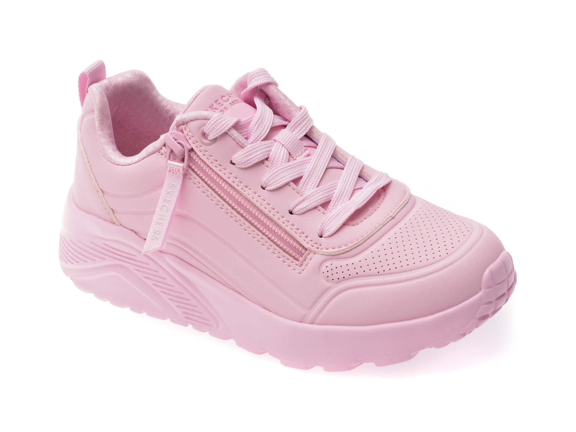 Skechers UNO LITE Roz - Confort și Stil pentru Fetite