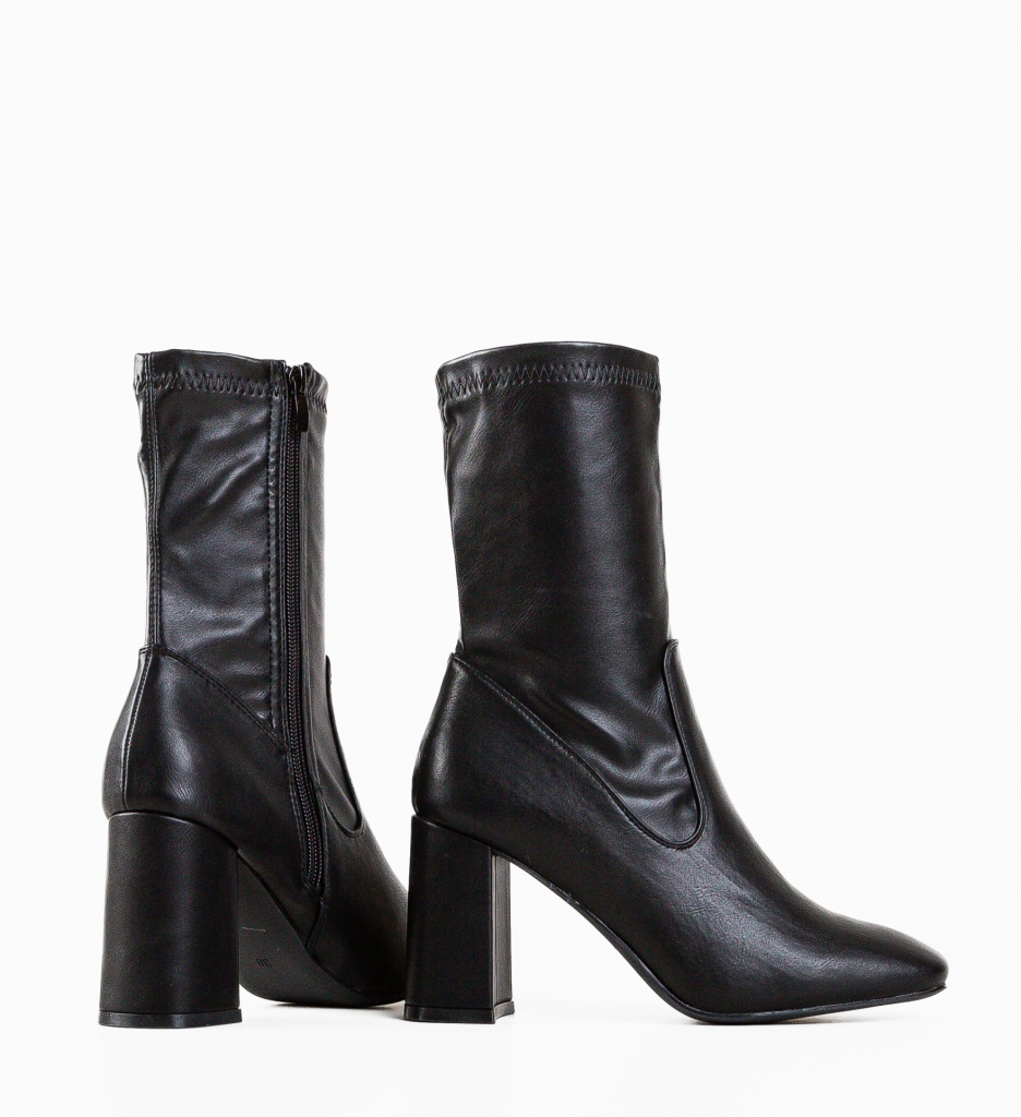 Botine Dama Aust Negre | Stil Versatil - imagine 5