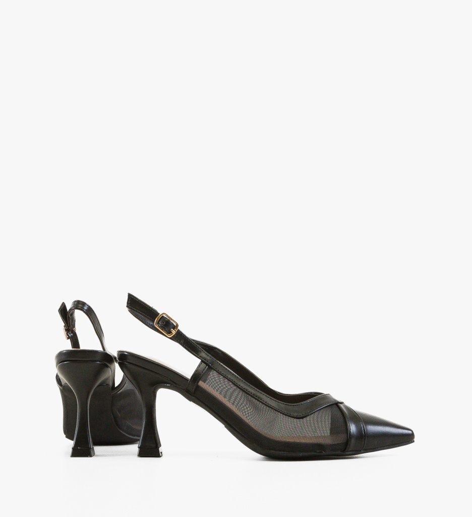 Pantofi Stiletto Merryen Negri - Eleganță și Stil - imagine 3