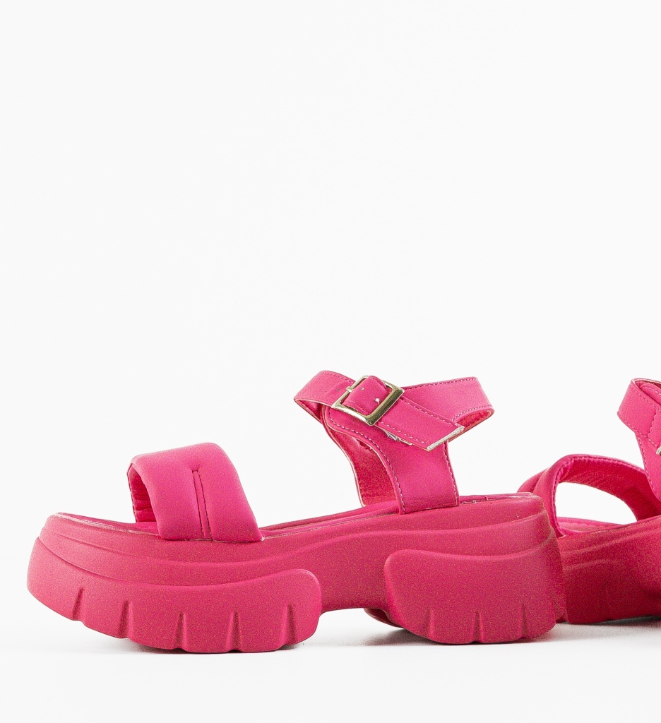 Sandale Dama Ferrus Fuchsia - Eleganță și Stil - imagine 5