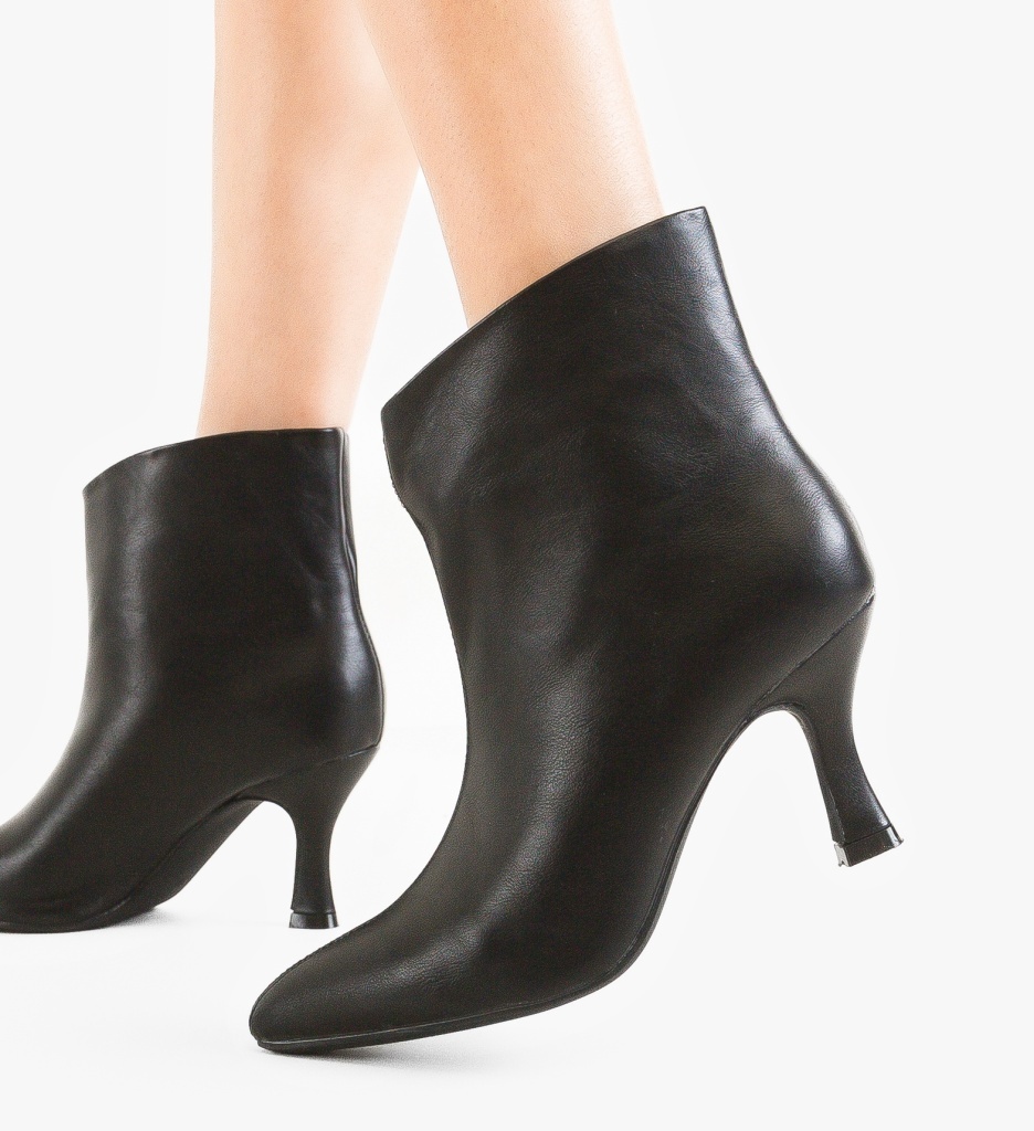 Botine Kathry Negre - Eleganță și Confort - imagine 4