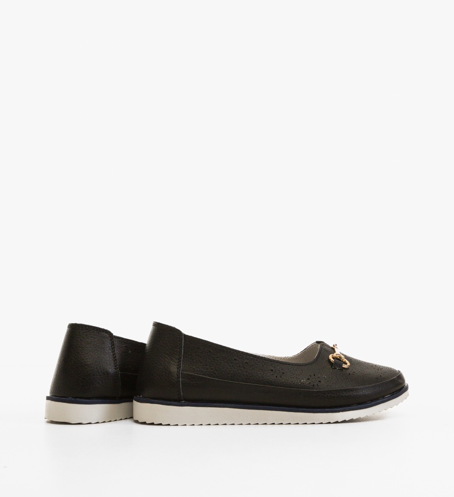 Espadrile Dama Ikram Negre - Confort și Stil Casual - imagine 2