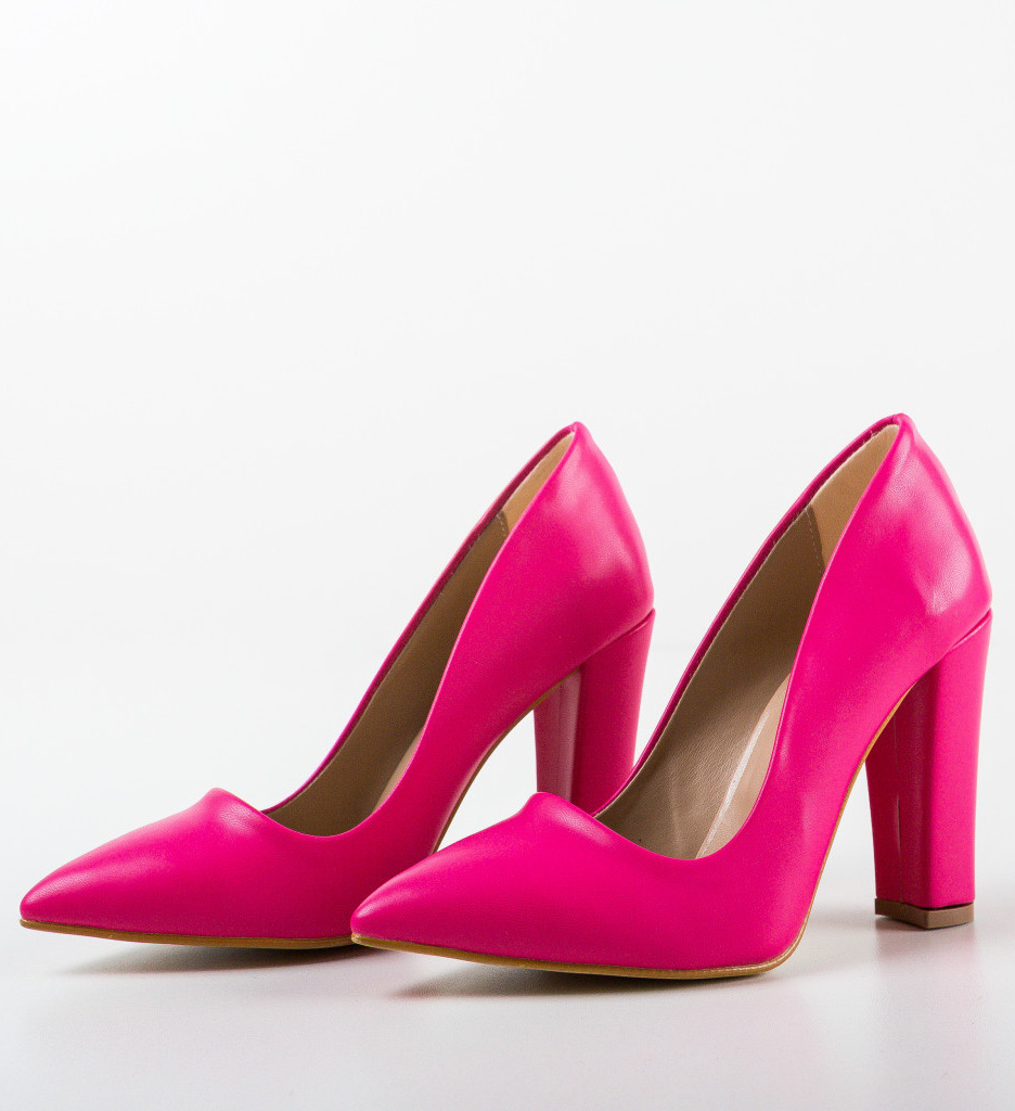 Pantofi Clash Fuchsia | Eleganță și Stil - imagine 4