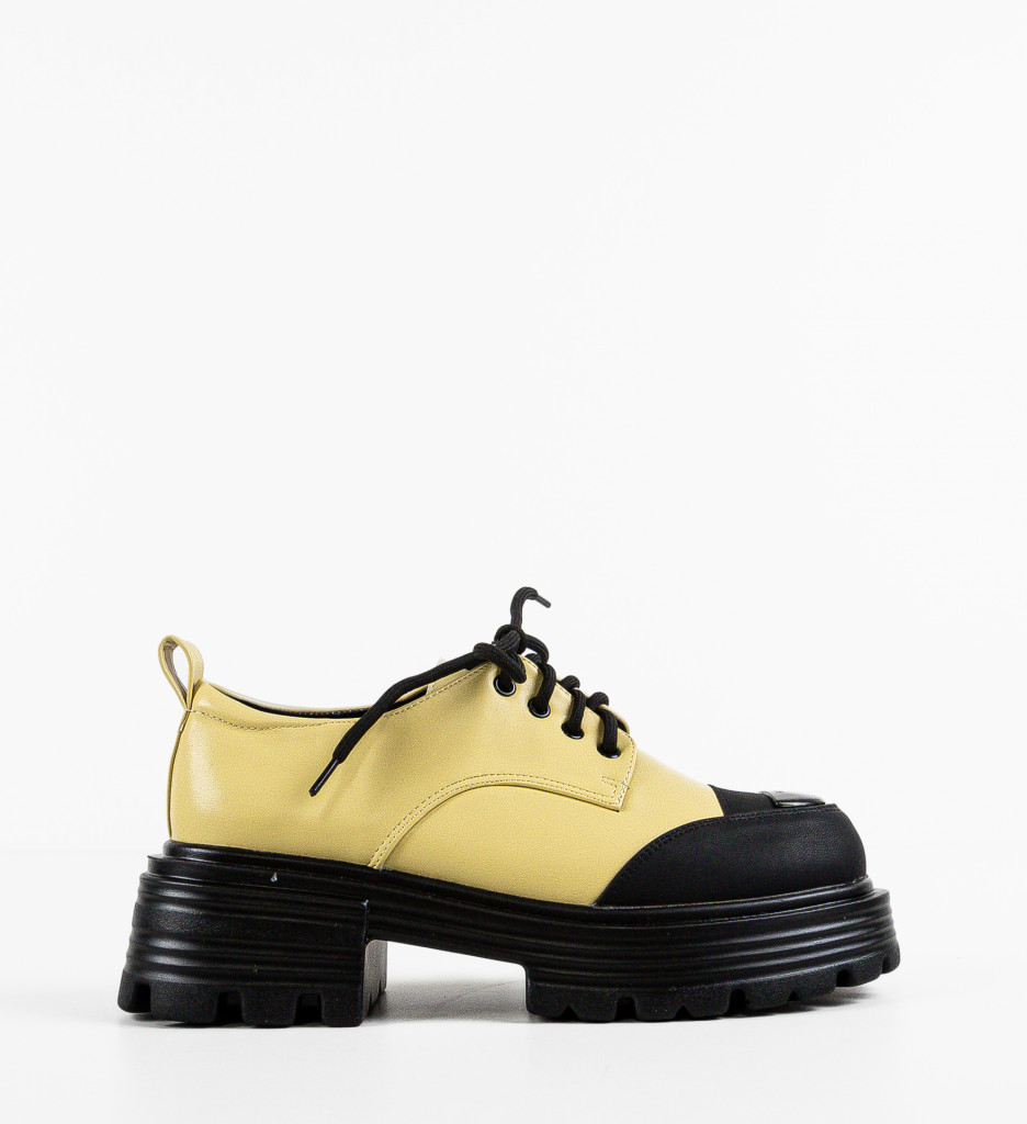 Pantofi Casual Dama Mert Galbeni | Confort și Stil - imagine 5