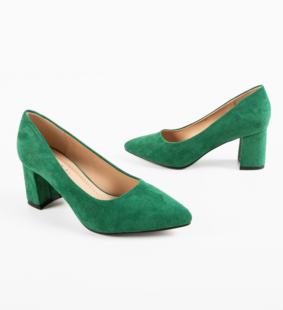 Pantofi Brook Verzi | Eleganță și Stil Unic - imagine 7