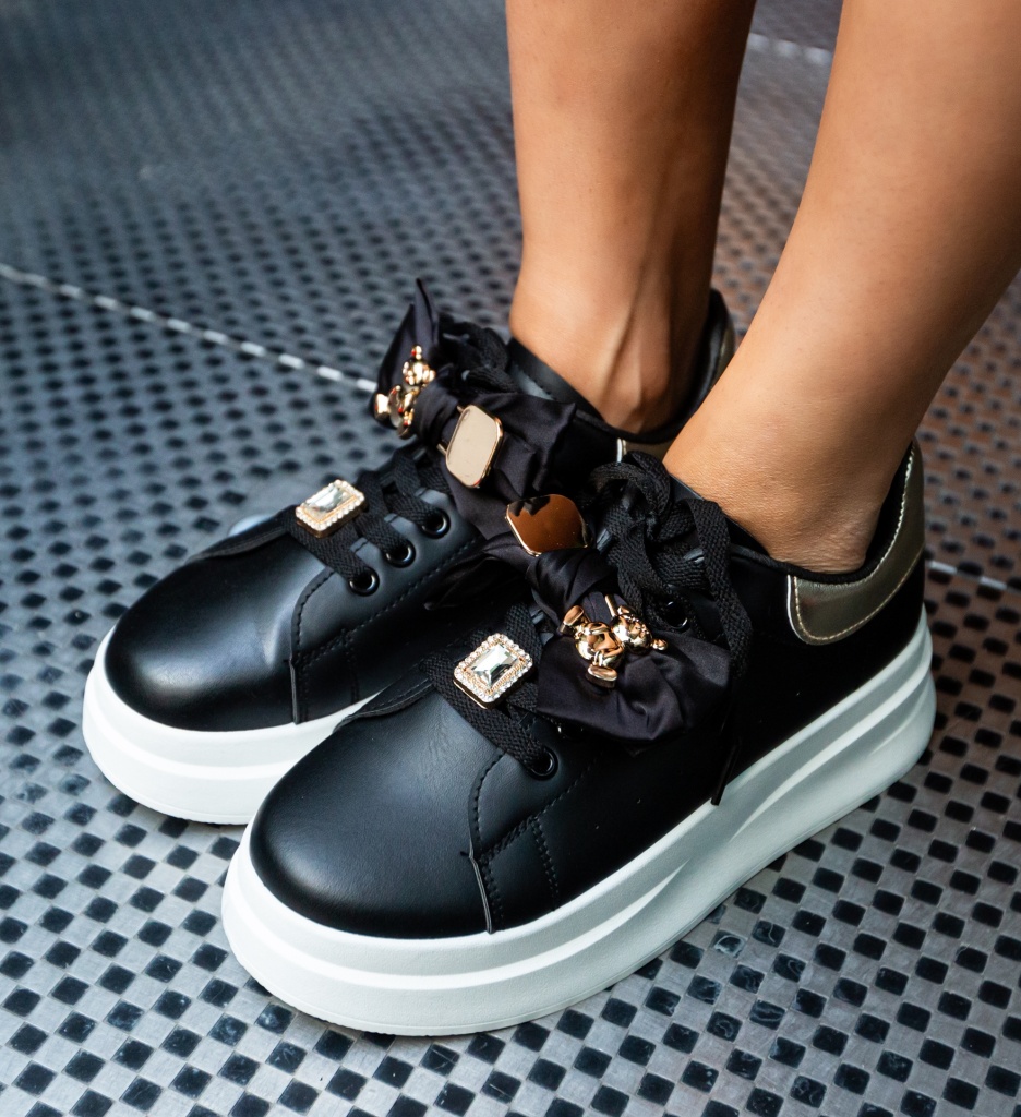 Sneakers Thaban Negri - Confort și Stil - imagine 3