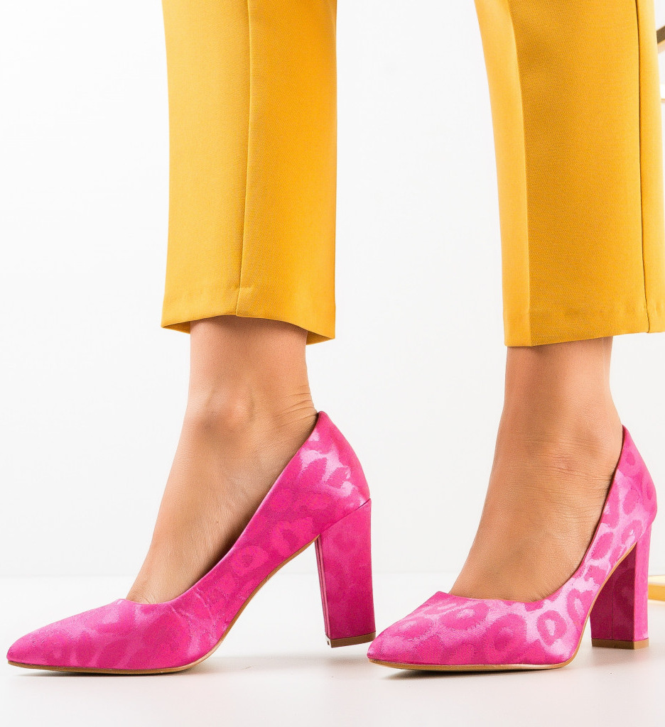 Pantofi dama Kean Fuchsia - Eleganță și Stil - imagine 3