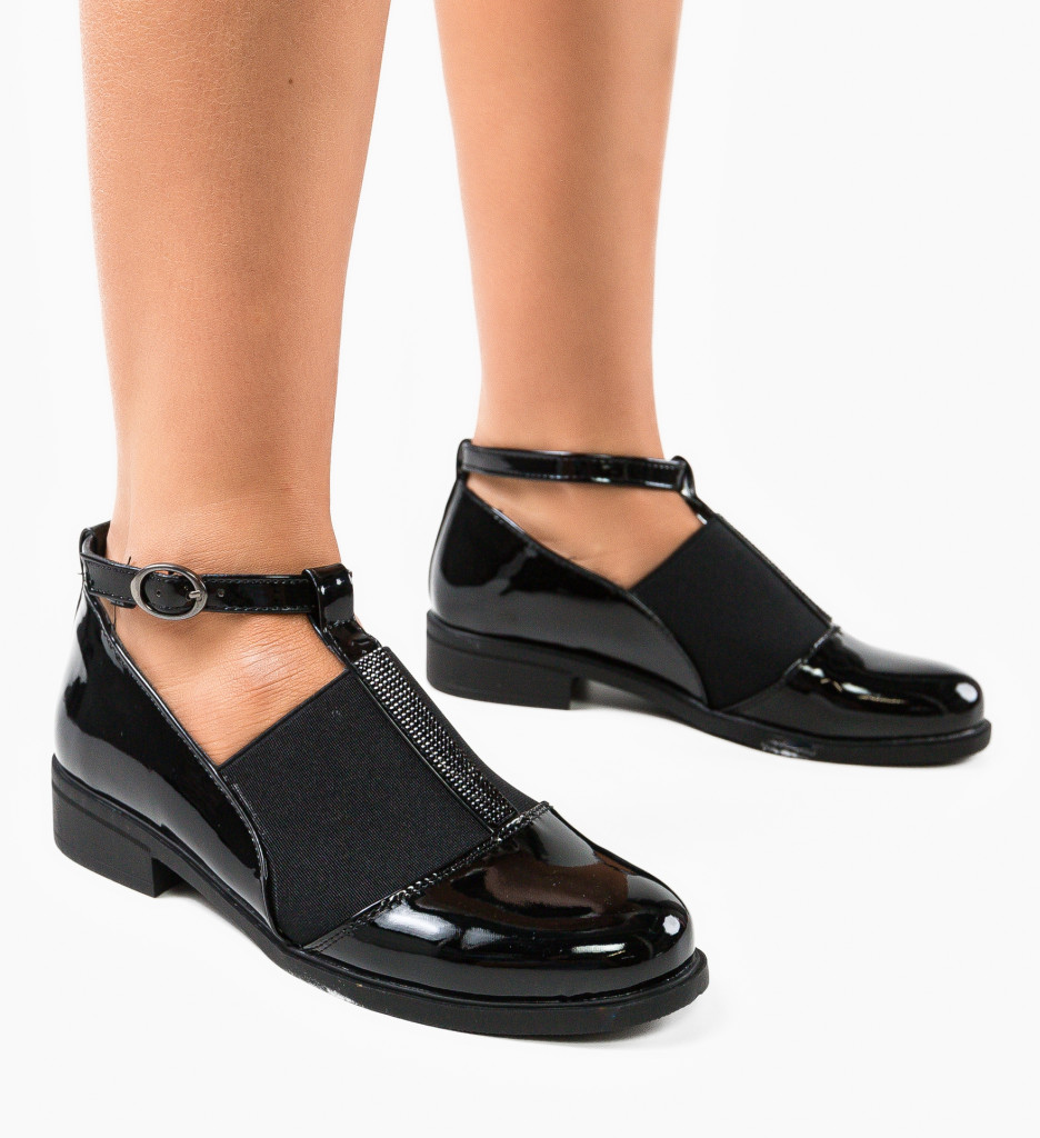 Pantofi Casual Dama Negri - Confort și Stil - imagine 3