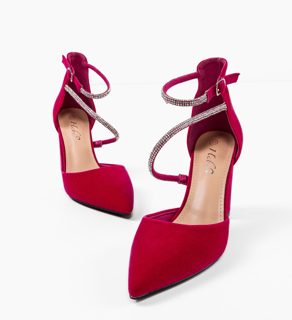 Pantofi Chuks Fuchsia - Eleganță și Stil - imagine 5