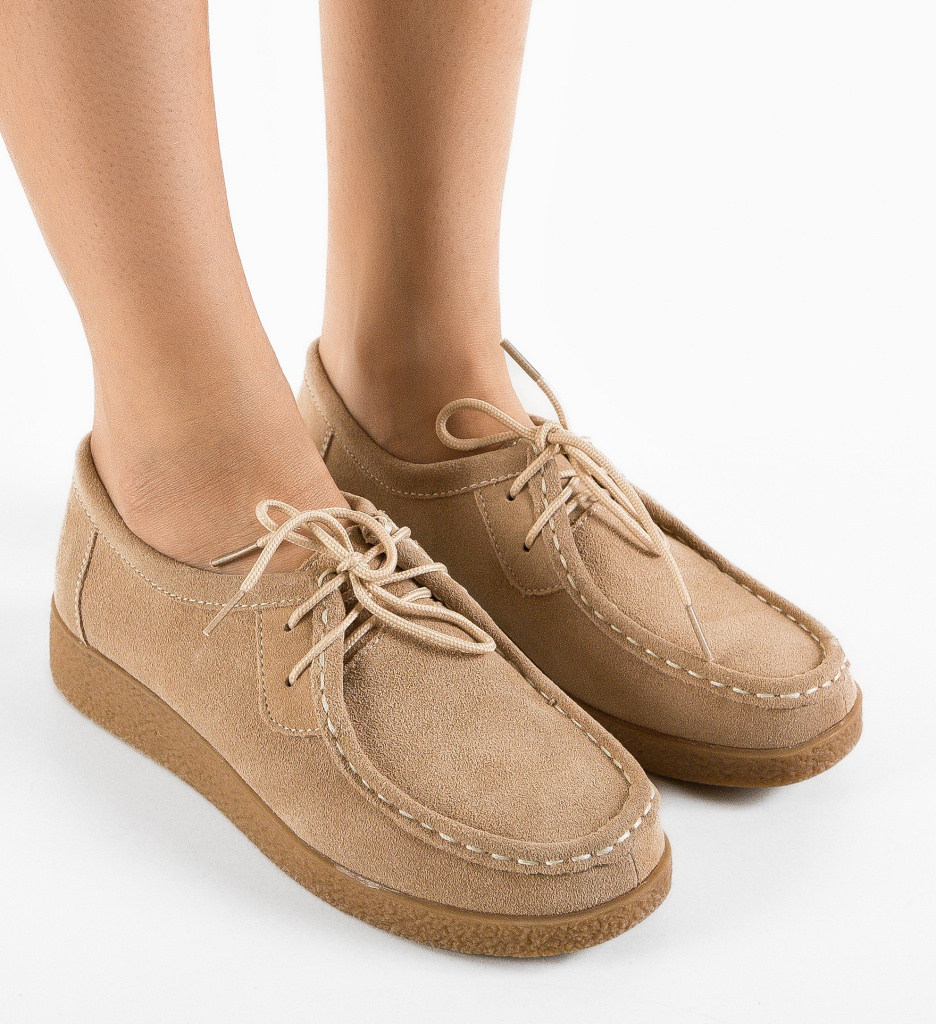 Pantofi Casual Neca Bej - Confort și Stil