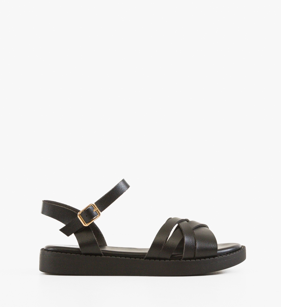 Sandale Dama Sobor Negre - Elegante si Confortabile - imagine 2