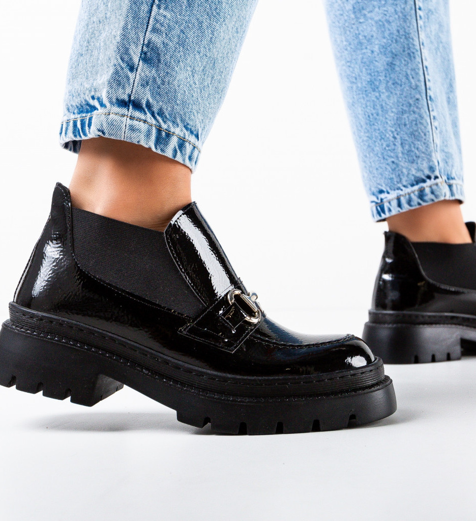Pantofi Casual Soga Negri - Confort și Stil