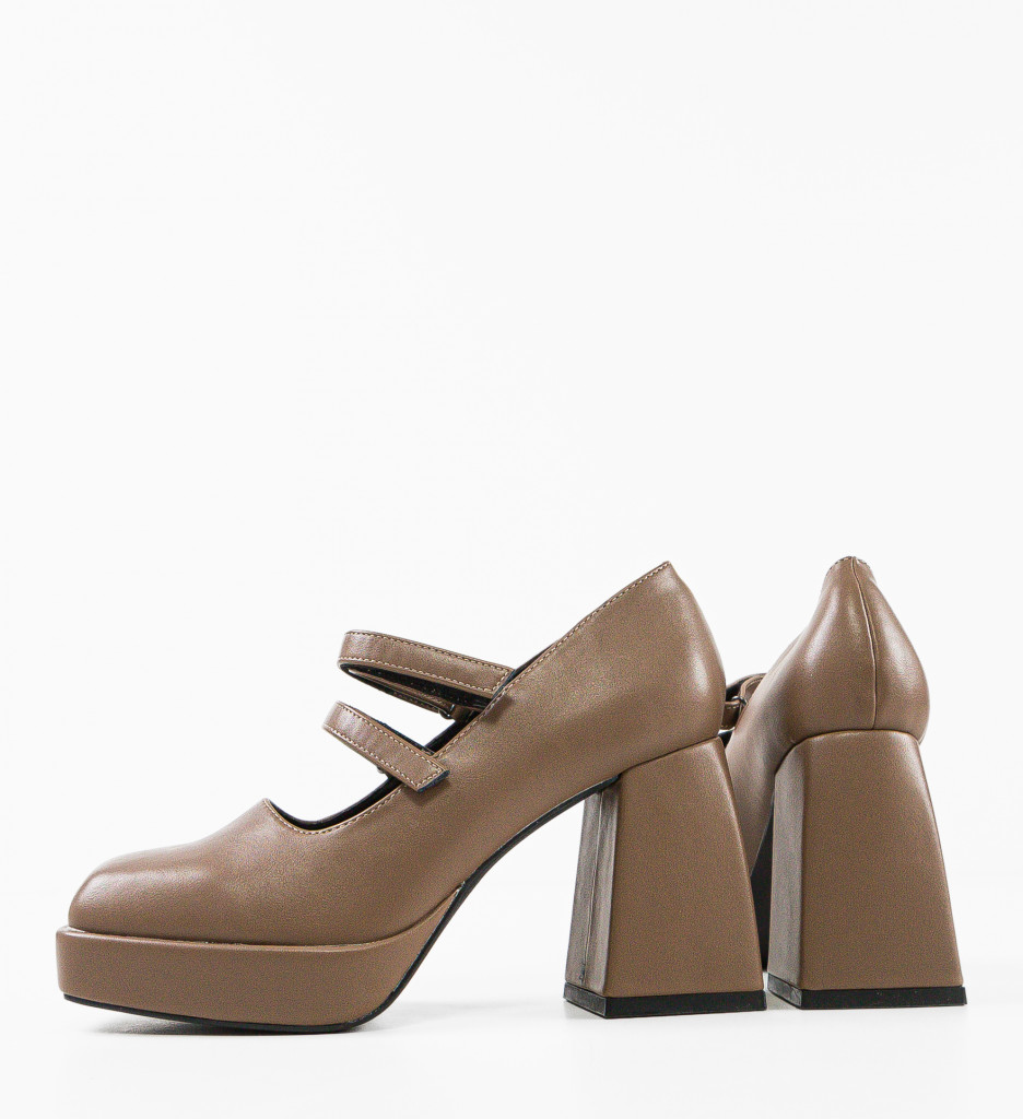 Pantofi Freyja Khaki - Eleganță și Stil - imagine 5