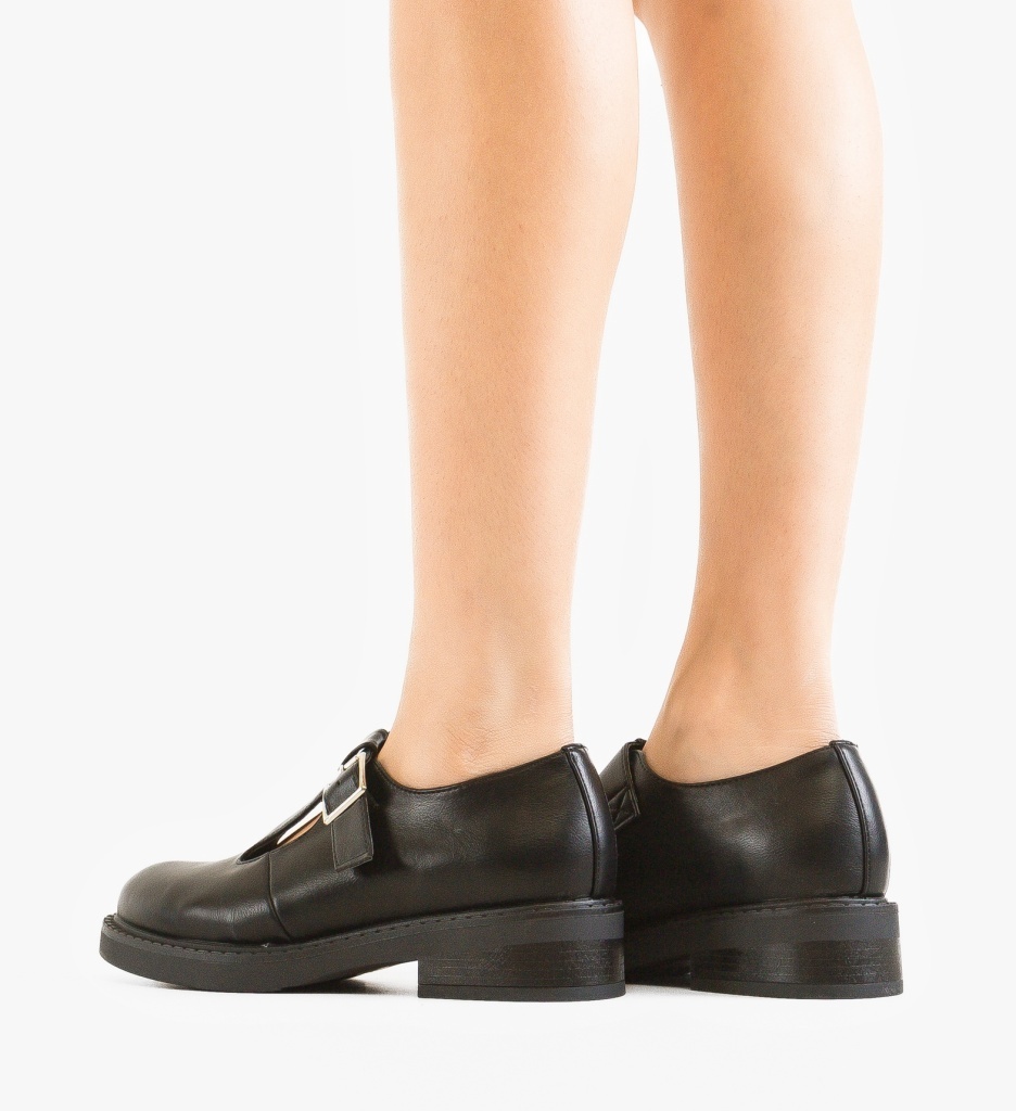 Pantofi Casual Moody Negri | Confort și Stil - imagine 3