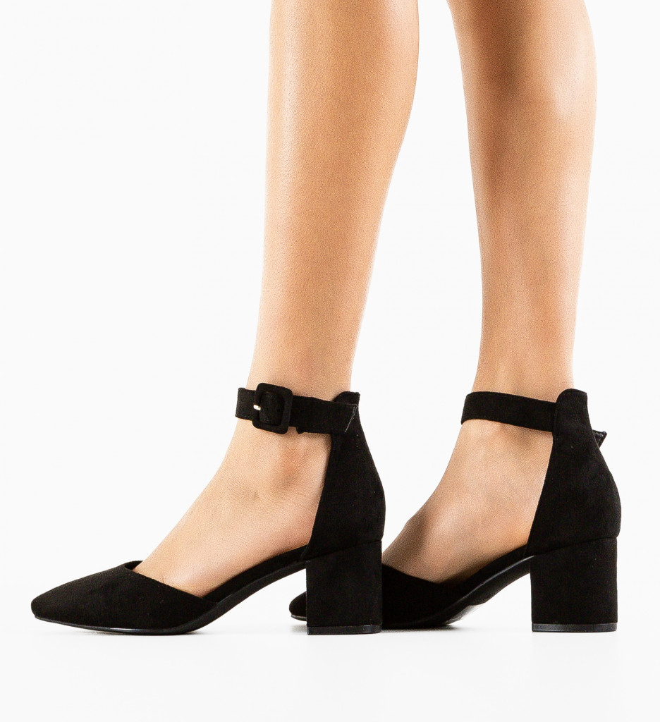 Pantofi Anerose Negri - Eleganță și Stil - imagine 2