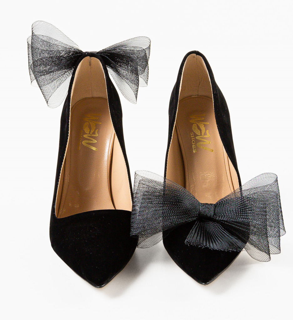 Pantofi Monroe Negri 2 - Eleganță și Stil - imagine 5