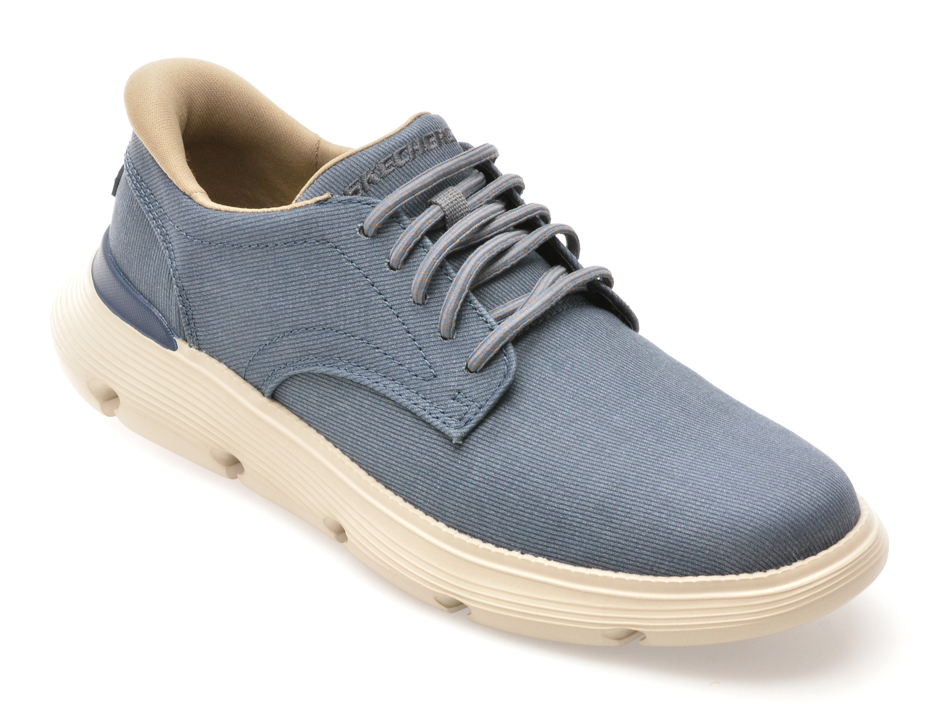 Skechers GARZA - Pantofi Confort Slip-On Gri