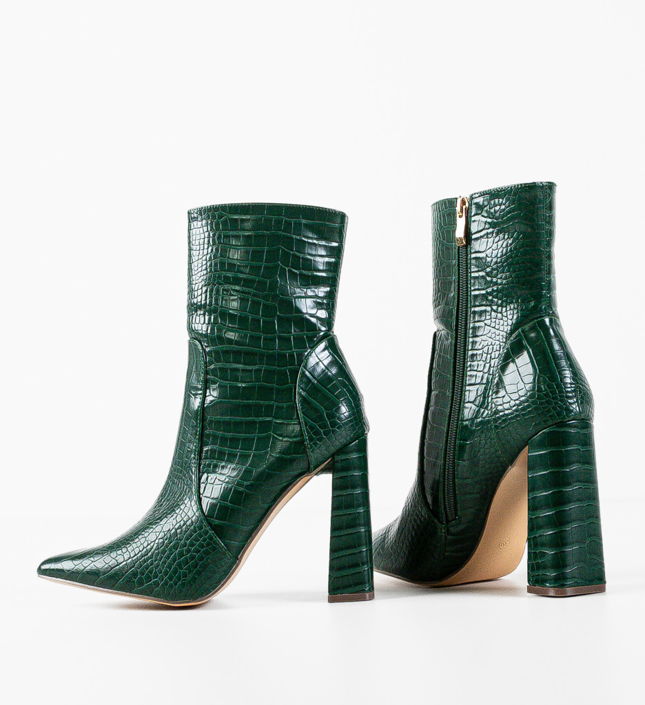 Botine Lutfi Verzi - Eleganță și Stil - imagine 7