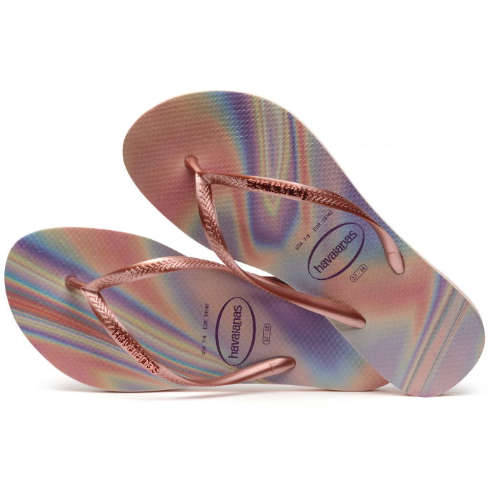 Papuci Havaianas Slim Roz-Mov | Confort