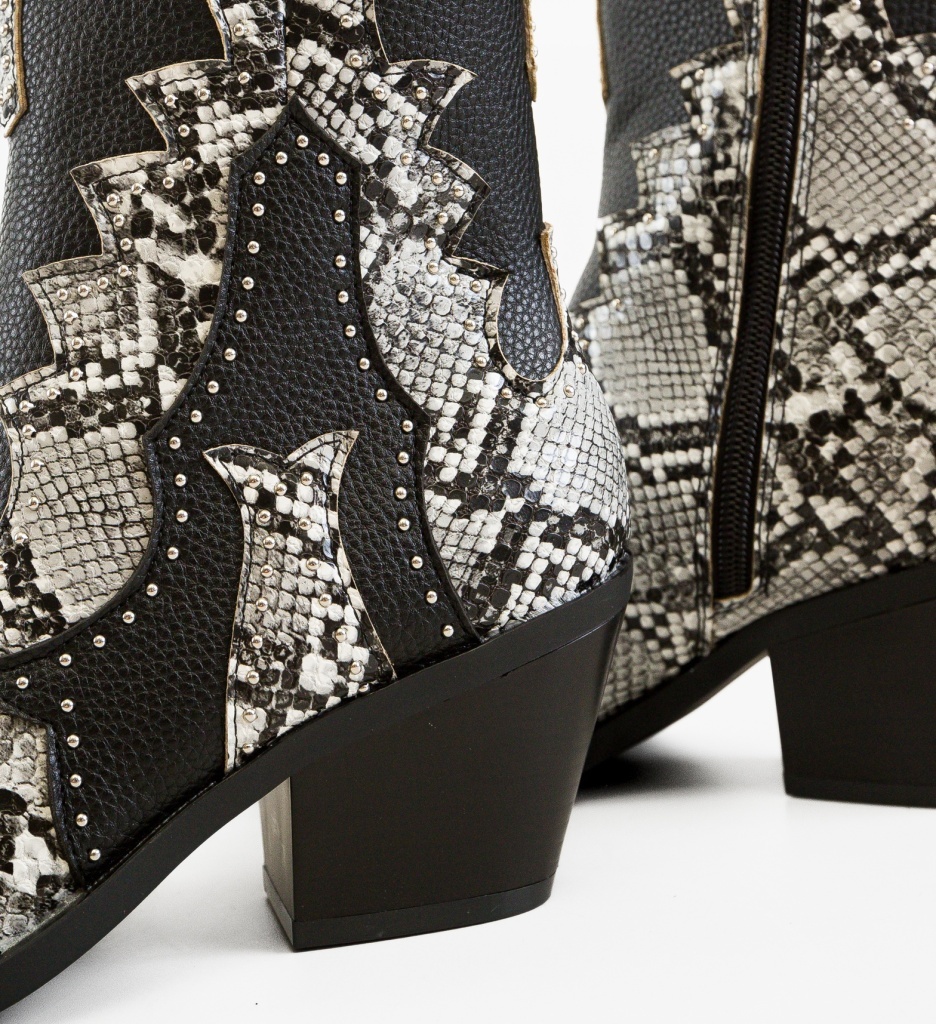 Botine Ketek Albe Elegante și Confortabile - imagine 3