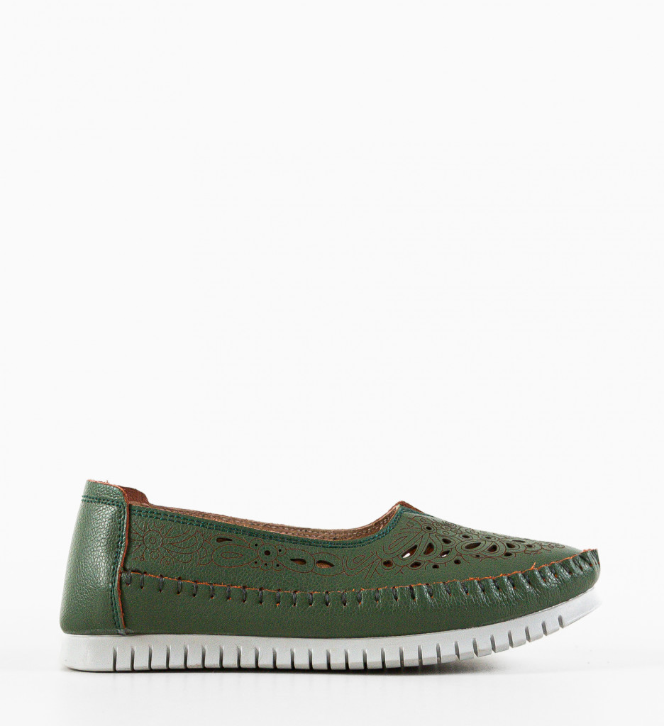 Pantofi Fytay Verzi | Stil și Confort Casual - imagine 4
