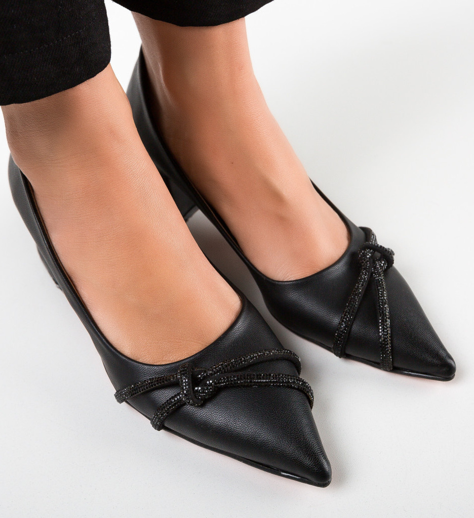 Pantofi Mogoi Negri Eleganți - Stil și Confort - imagine 4