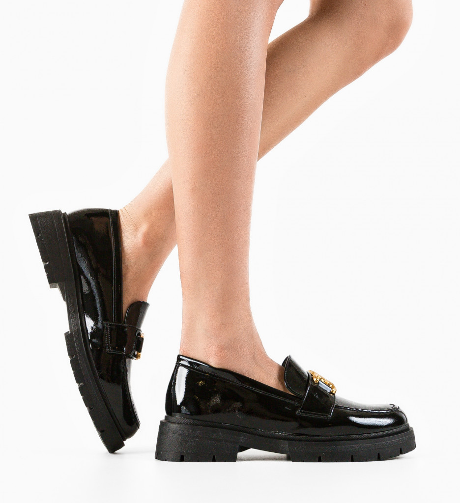 Pantofi Casual Dama Murray Negri | Confort și Stil - imagine 2