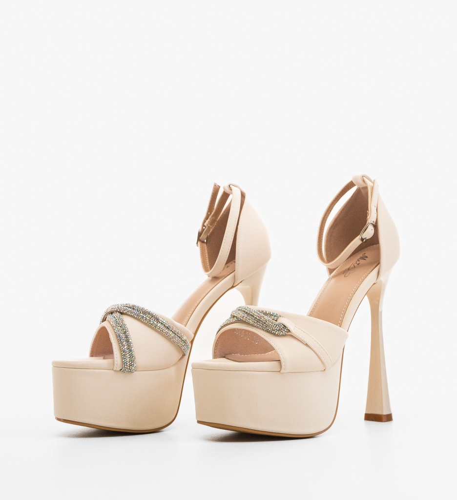 Sandale Sanguino Bej | Eleganță și Confort - imagine 5