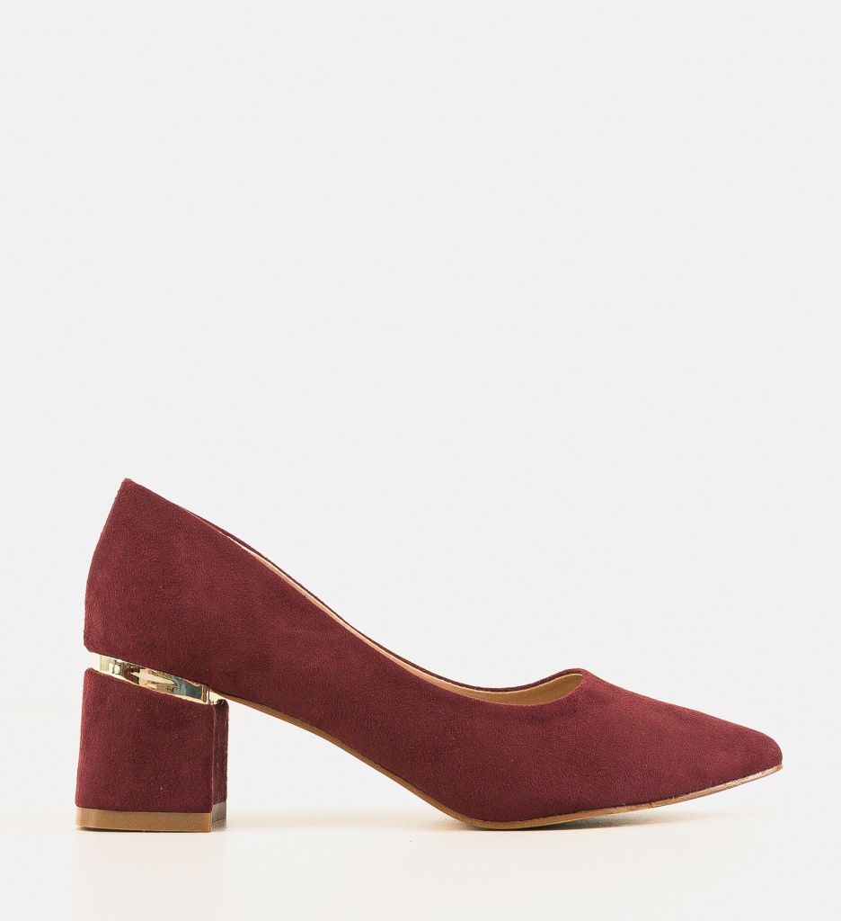 Hazmelo Pantofi Grena - Eleganță la fiecare pas - imagine 2