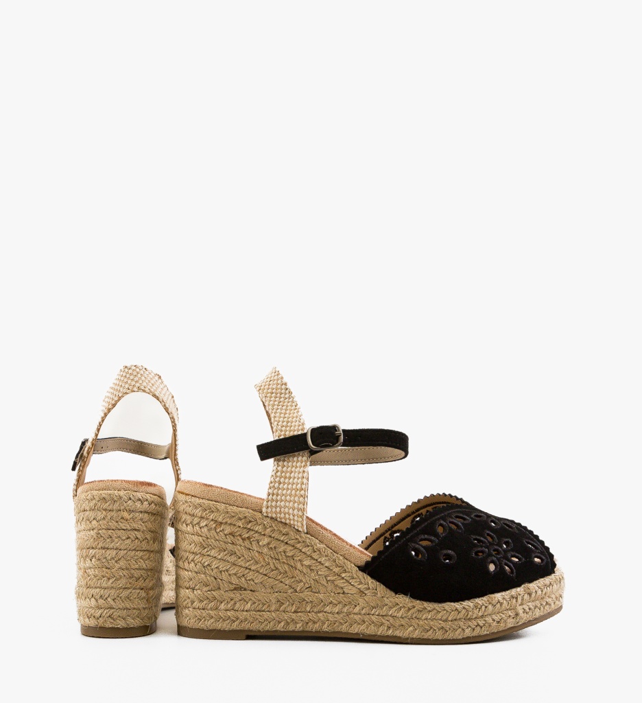 Platforme Dama Horn Negre - Stil si Confort - imagine 5