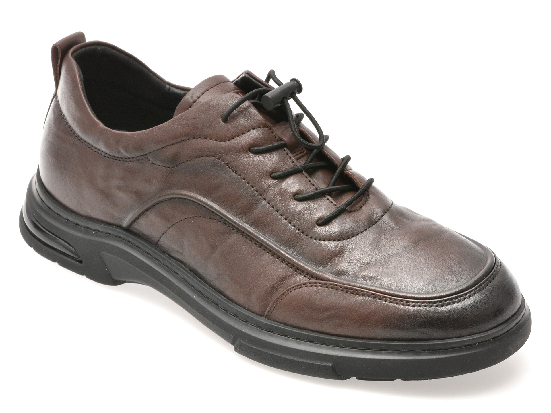 Pantofi OTTER maro din piele - Eleganță și confort